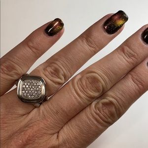 Stainless Steel CZ Ring